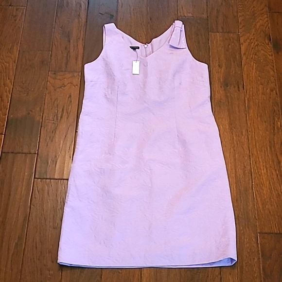NWT Talbots light purple textured dress size 14 - Picture 1 of 11